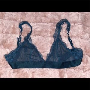 See-Through Green Bralette